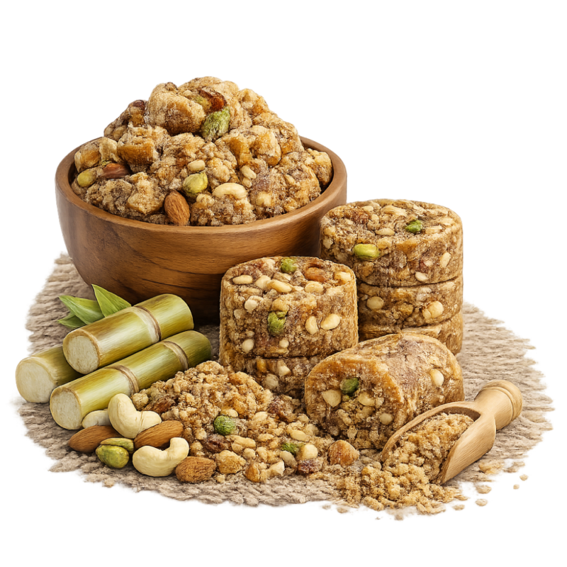 Special Dry Fruits Gur Natural Jaggery with Dry Fruits